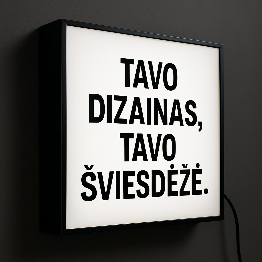 Šviesdėžių gamyba