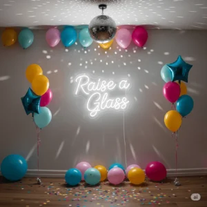 Led neonas "Raise a Glass"
